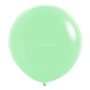 Balão Látex Verde Menta 48cm 19'