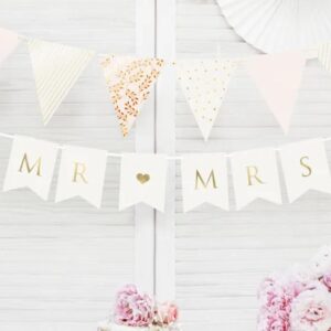 Faixa Mr & Mrs Dourado