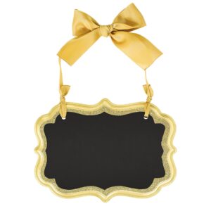 Quadro Ardósia Dourado 14x10cm