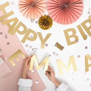 Faixa Dourada Personalizável 63pcs