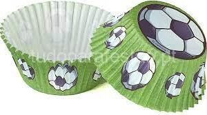 Formas Cupcakes Futebol 36unid