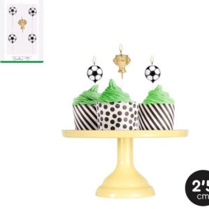 Velas Bolas Futebol + Taça 2D