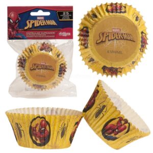 Formas Cupcakes Homem Aranha 25unid
