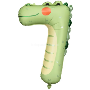 Balão Número 7 Crocodilo 56x85cm