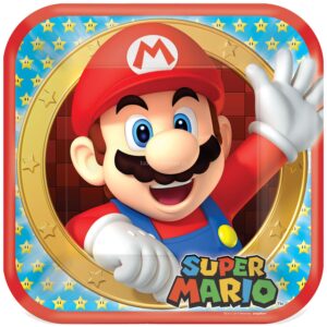 Pratos Super Mario 23cm 8unid
