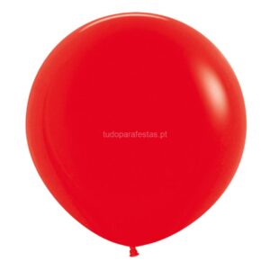 Balão Látex Vermelho 48cm 19'
